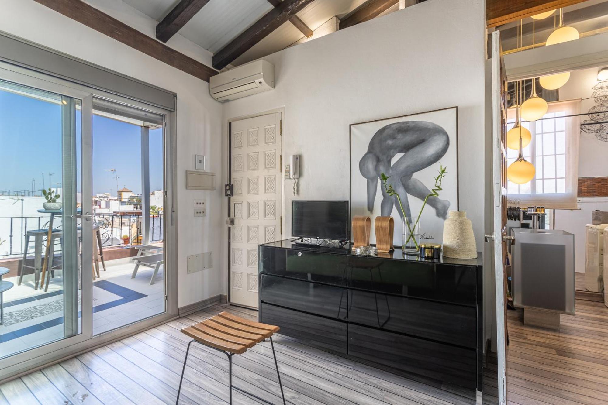 Estudio Feria Sevilla - Vacacional Sevilla المظهر الخارجي الصورة