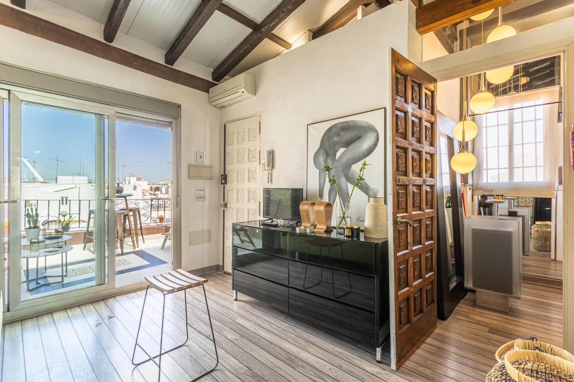 Estudio Feria Sevilla - Vacacional Sevilla المظهر الخارجي الصورة
